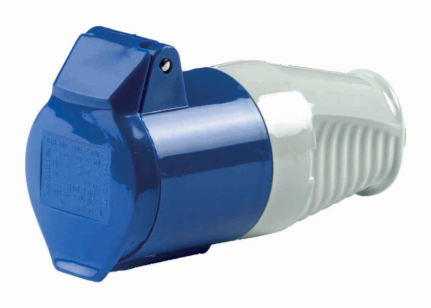 A0042 Mains Voltage Plastic Socket